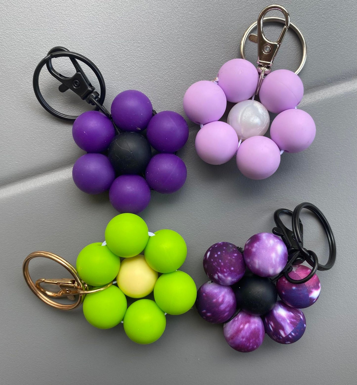 Flower Keychains