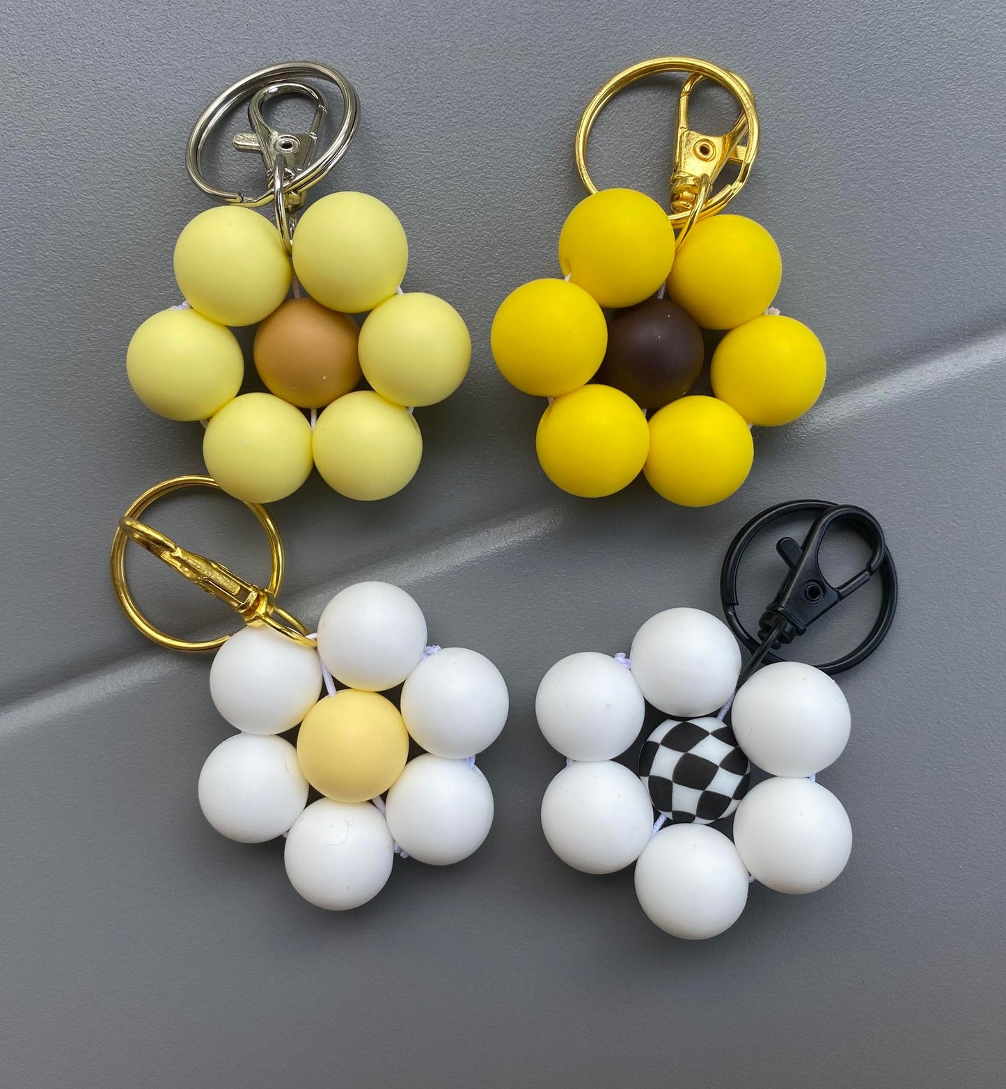 Flower Keychains