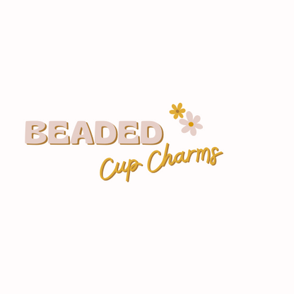 Beaded Cup Charms