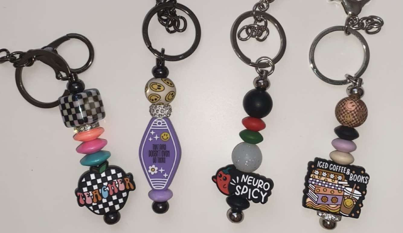 Beaded Keychains